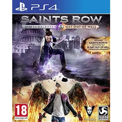 Immagine di Saints Row IV: Re elected/ Row: Gat Out of Hell PlayStation 4 [Edizione: Regno Unito]