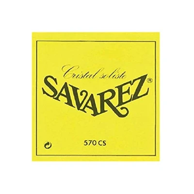 Immagine di Savarez 576S Corda SINGOLA MI E 6 Chitarra Classica Singola, per (MI 6), Tensione Forte, Serie Cristal Soliste di