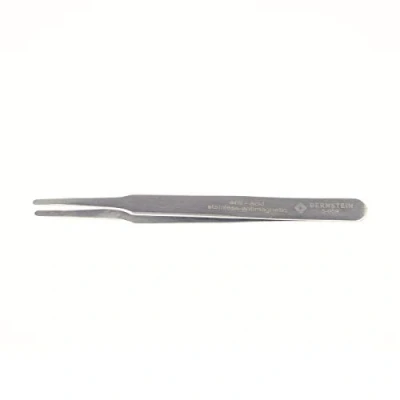 Immagine di Bernstein Tools for Electronics 5 059 Pinzetta SMD 2a SA Piatte tonde 120 mm