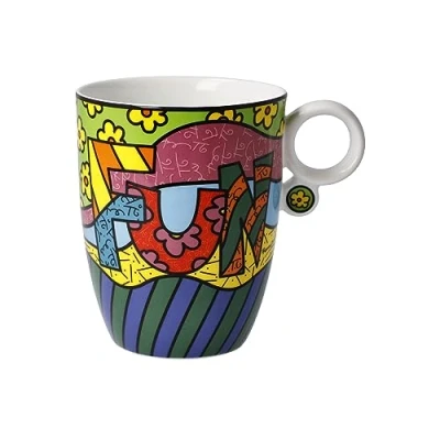 Immagine di Goebel Tazze artistiche Fun in Fine Bone Cina, Colore: Multicolore, Dimensioni: 9,5 x 13 11 cm, 66 452 82 1