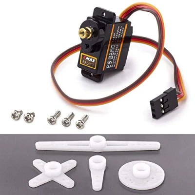 Immagine di Adapter Universe® 9300 Emax Es08Md Rc Servo Digitale Metal Gear Micro 12G 0,08S 2,4Kg
