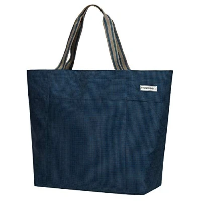 Immagine di anndora borsa shopper XXL da spiaggia, a tracolla, colore scelta, Puglia blu, xxl, Western