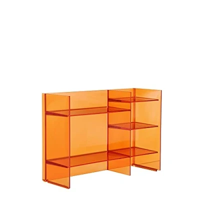 Immagine di Kartell Sound Rack Mobile Contenitore, Arancio Tangerine, 26 x 75 53 cm
