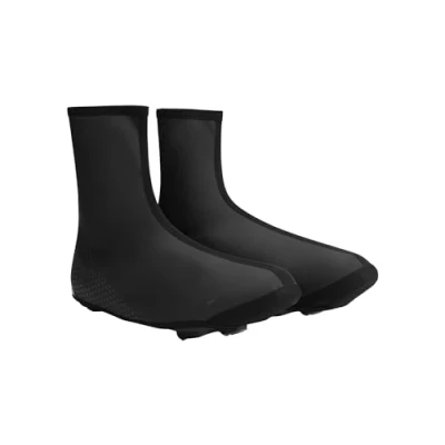 Immagine di BBB Cycling Copriscarpe da Ciclismo WaterFlex 3.0 Copri Scarpe per Pioggia Vento e Impermeabile Resistente All&#039;acqua, Flessibile Durevole Grafica riflettente 41/42 Nero
