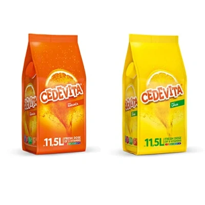Immagine di Cedevita Immediato 9 Vitamins Drink in Granules (Arancio &amp; Limone 26L, 2 kg)