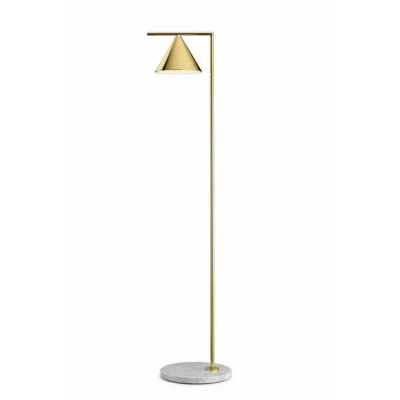 Immagine di FLOS Captain Flint lampada LED da terra, ottone