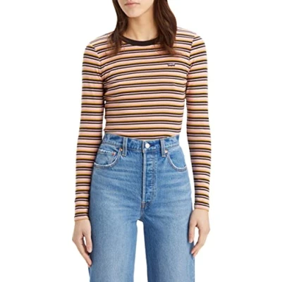 Immagine di Levi&#039;s BABY TEE Maglietta a manica lunga, Donna, Taglia: XS, Reanna/mole