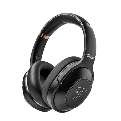 Immagine di Teufel REAL BLUE PRO Cuffie Over Ear Wireless Bluetooth con Cancellazione Attiva del Rumore ANC, una lunga durata della batteria (56 ore) e Ricarica rapida, Personalizzazione Mimi Sound nero