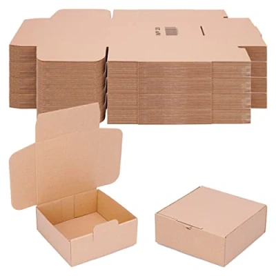 Immagine di verpacking 100 Scatole fustellate 15 x 6 cm piccoli cartoni per spedizioni dimensioni e quantità a scelta