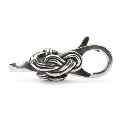 Immagine di Trollbeads Savoy TAGLO 00062 Chiusura a nodo in argento sterling, misura unica, Argento, Nessuna pietra preziosa