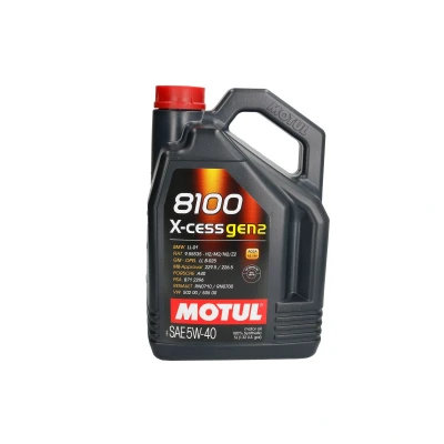 Immagine di Motul 8100 X CESS GEN2 5W 40 5l Olio motore 109776 VOLKSWAGEN: CADDY 4 Kombi, Golf 7, 7 Variant, RENAULT: TRAFIC 2 Kasten, MEGANE Kombi