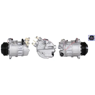 Immagine di LUCAS ACP01235 Compressore Aria Condizionata PAG 46 YF R134a, R1234yf JAGUAR: E Pace, XJ Sedan, LAND ROVER: Range Rover Evoque