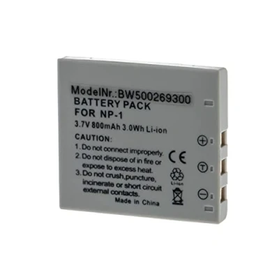 Immagine di vhbw batteria compatibile con Konica Minolta Dimage X1 fotocamera digitale DSLR (800mAh, 3,7V, Li Ion)