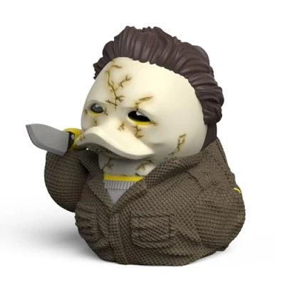 Immagine di TUBBZ First Edition Michael Myers Statuetta da collezione in vinile a forma di anatra, prodotto ufficiale Rob Zombie per Halloween, film horror