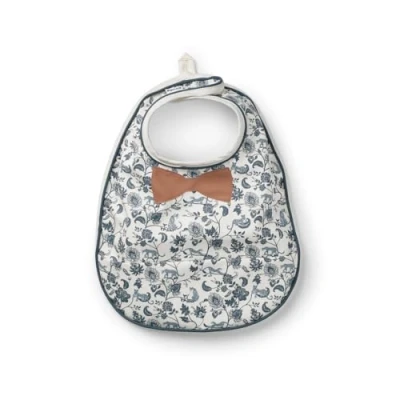 Immagine di Elodie Details Bavaglino Impermeabile per Bimbo e Bimba Design Scandinavo Garden Leo Toile Bow