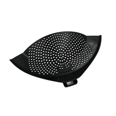 Immagine di Metaltex Clip On Scolapiatti con Pinza per contenitori, Nero, 30 x 10 1.5 cm