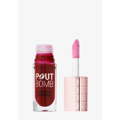 Immagine di Makeup Revolution POUT BOMB Plumping Gloss Lipgloss Lucidalabbra, Taglia: 4.6 ml, Jelly berry mauve