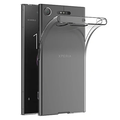 Immagine di AICEK Cover Sony Xperia XZ1, XZ1 Silicone Case Molle di TPU Trasparente Sottile Custodia per (5.2 Pollici)