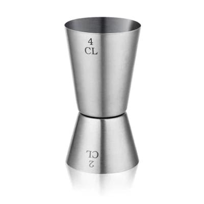 Immagine di Cocktail doppi standard Jigger grado con l&#039;acciaio laurea al nichel cromo Capacità: 2 cl / 4