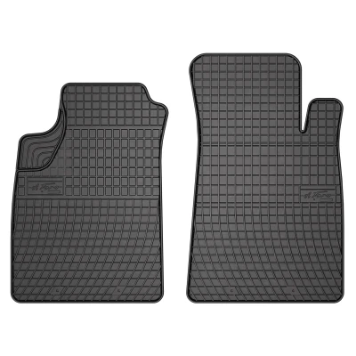 Immagine di FROGUM 0649P Set tappetino Gomma anteriore 2 nero Su misura RENAULT: Kangoo I Express