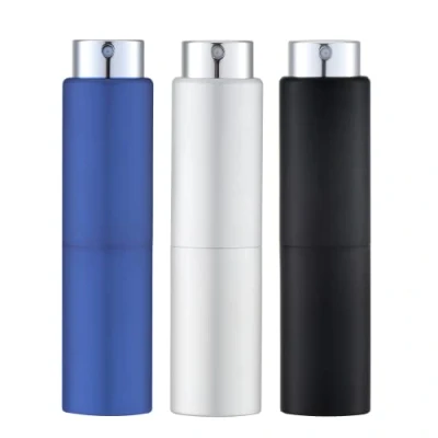Immagine di Toureal 20ml Spruzzino Profumo, Vaporizzatore da Viaggio, Atomizzatore Nebulizzatore Bottiglie Porta Profumo Spray(Nero, Blu, Argento)