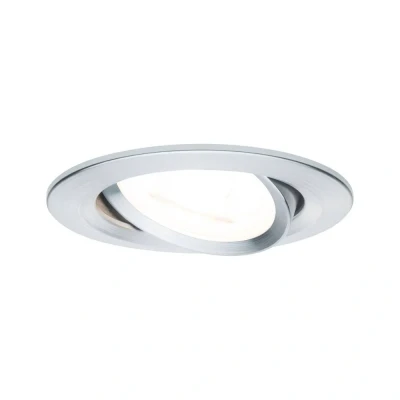 Immagine di Paulmann 93468 Nova Lampada da incasso LED (monocolore) GU10 6.5 W Alluminio (tornito)