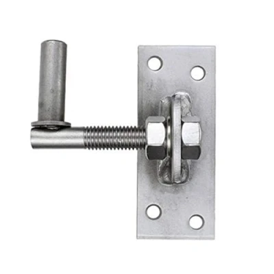 Immagine di Alberts 361471 Cardine da avvitare regolabile di 20 mm acciaio inox entrata Ø13 piastra 100 x 40
