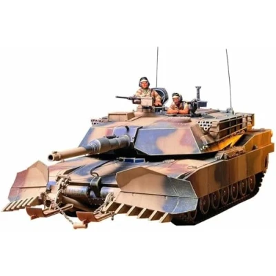 Immagine di TAMIYA Modelli M1A1 Abrams serbatoio con aratro miniera, modello: TM35158
