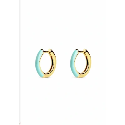Immagine di Singularu ARO SKY Enamel Orecchini, Donna, Taglia: One Size, Oro