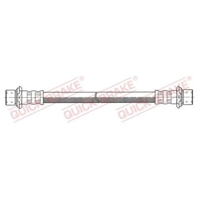 Immagine di QUICK BRAKE 27.061 Tubi Freno 198mm M10x1 con filettatura interna TOYOTA: Yaris III Hatchback, II Hatchback