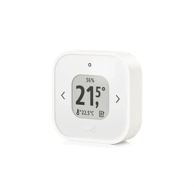 Immagine di Eve Thermo Control (Matter) Sensore di temperatura e controller per (Matter), compatibile con Apple Home, richiede TV 4K (2ª gen./3ª gen. 128 GB), HomePod gen.) o mini