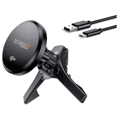 Immagine di Technaxx Caricatore A induzione 3 TX 323 5260 Uscite Standard Qi Nero