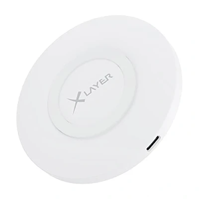 Immagine di XLayer Caricabatterie Wireless Charging Pad Basic 10W Certificato Qi Bianco