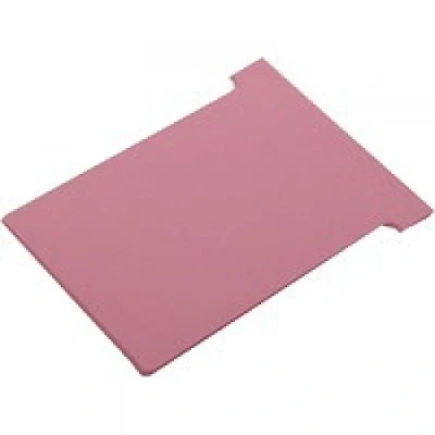 Immagine di NOBO Schede a T dim 2 100pz Rosa 2002008