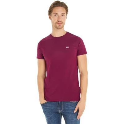 Immagine di Tommy Jeans TEE Tshirt basic, Uomo, Taglia: XXS, Valley grape