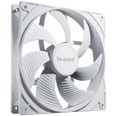 Immagine di BeQuiet PURE WINGS 3 White 140mm PWM Ventola per PC case Bianco (L x A P) 140 25 mm