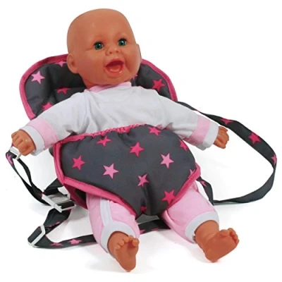 Immagine di Bayer Chic 2000 Tracolla per bambole, accessori asterisco rosa