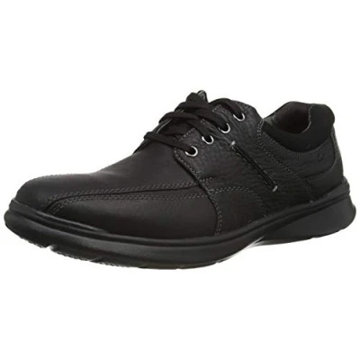 Immagine di Clarks Cotrell Walk, Scarpe con lacci Uomo, Marrone (Marrone Lea Oleosa Nera), 42.5 EU