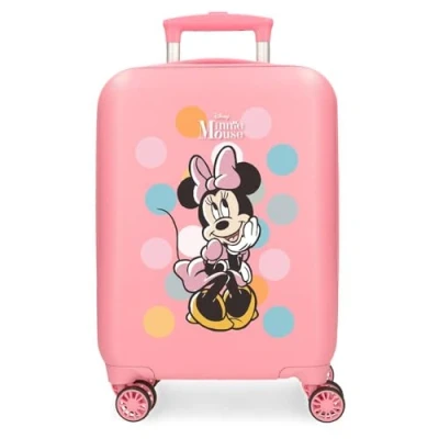 Immagine di Disney Valigia per bambini rigida Chiusura a combinazione Laterale 4 ruote Bagagli Mano è realizzato in ABS, un materiale rigido e leggero., Civetta, cabina