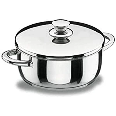 Immagine di Lacor Vitrocor Casseruola, Argento, 24 x 9.5 cm