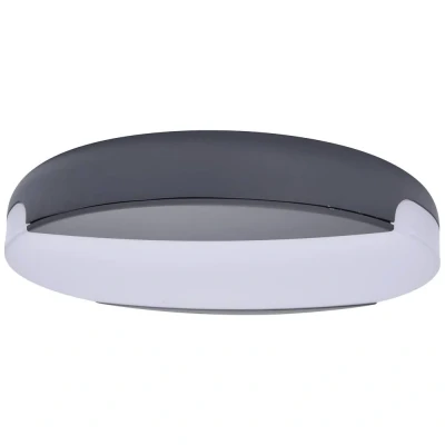 Immagine di Lutec SWEEP 6303401118 Lampada da parete per esterni a LED, LED soffitto (monocolore) 23.5 W Antracite