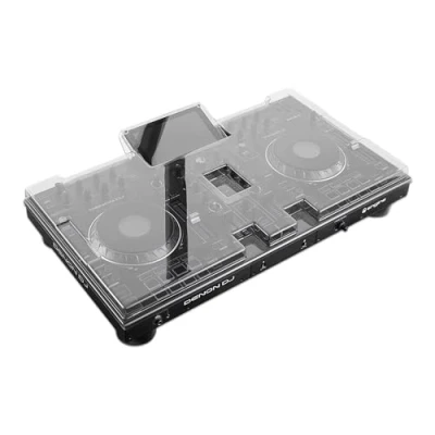 Immagine di Decksaver Cover per Denon Prime 2 Coperchio protettivo in policarbonato super resistente colore fumé trasparente, prodotta nel Regno Unito, la scelta dei DJ una protezione imbattibile