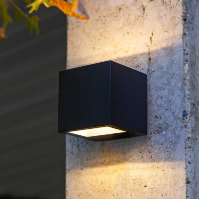 Immagine di Lutec GEMINI 6939412011141 Lampada da parete per esterni a LED 9 W Nero