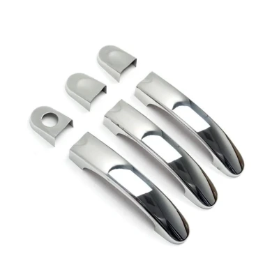 Immagine di 3 x maniglie delle porte, in acciaio inox cromato per Multivan VW T5 / T6/ Caddy
