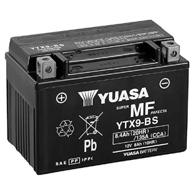 Immagine di Yuasa YTX9 (WC) Batteria SLA di ricambio, 12V, 8Ah, 15 x 8.7 10.5 cm