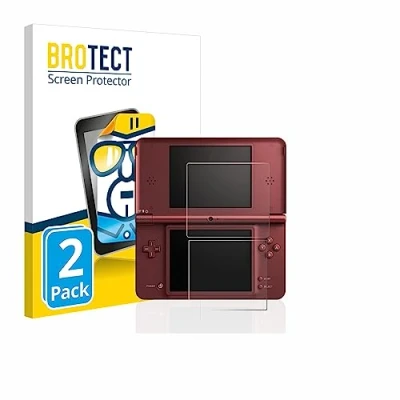 Immagine di brotect Pellicola Protettiva per Nintendo DSi XL Protezione Schermo (2 Pezzi) [Trasparente, Anti Impronte]