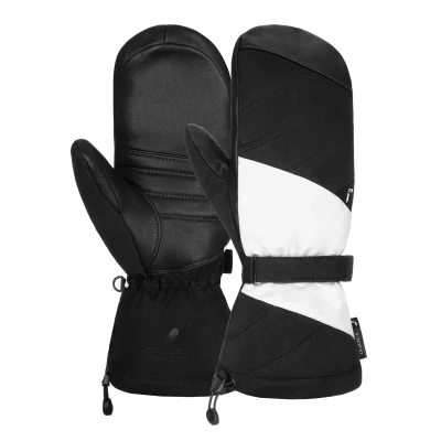 Immagine di Reusch Sonja R TEX XT Moffole Donna (Taglia: 6.5,bianco,nero,Zilver)