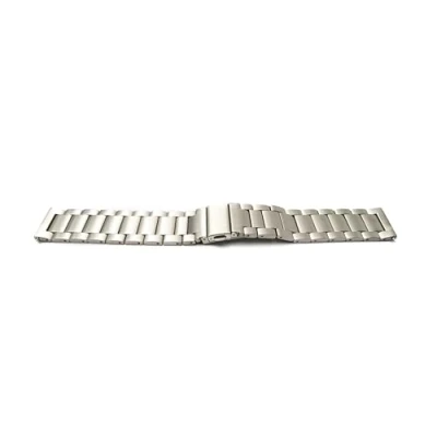 Immagine di System S Cinturino 22mm in titanio con fibbia deployante per smartwatch grigio, metallizzato/grigio, Eine Grösse