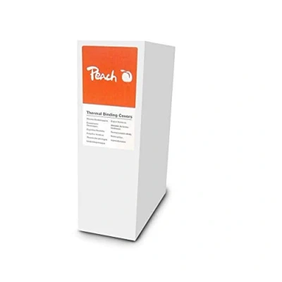 Immagine di Cartelline Termiche Peach, bianco, per 100 fogli (A4, 80gsm), set di 80 PBT406 07