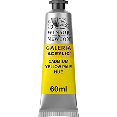 Immagine di Winsor &amp; Newton Galeria Colore Acrilico 60 ml Giallo di Cadmio Chiaro Imitazione